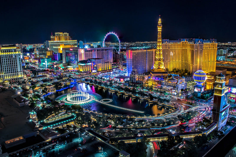 Las Vegas Helicopter Night Flight with Optional VIP Transportation