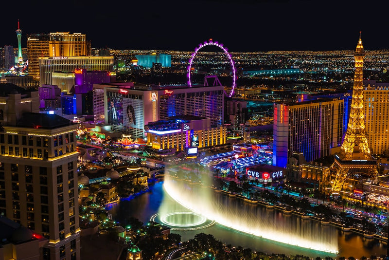 Las Vegas Helicopter Night Flight with Optional VIP Transportation